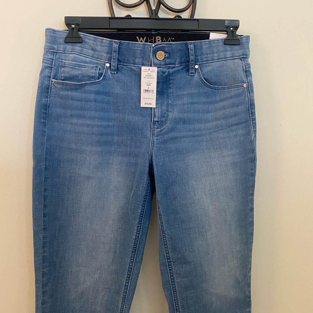 NWT White House Black Market mid rise jeans